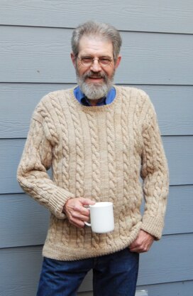 Men's Cable Sweater