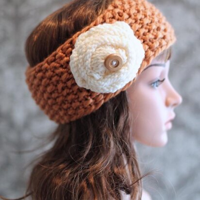 Knit Textured Headband Pattern 354