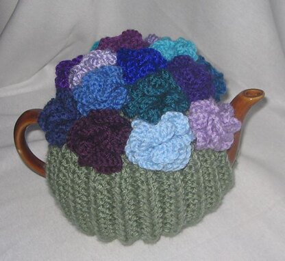 Coral Flower Tea Cosy