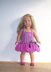 Cape and Dress Set for 18 inch doll,