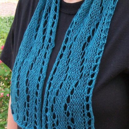 The Long and Winding Road scarf (5" x 40")