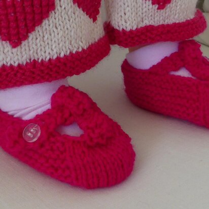 Gemma - 8ply baby shoes