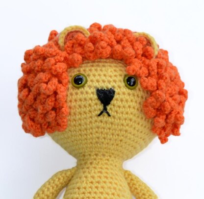 Goldy Locks  The Lion  Amigurumi