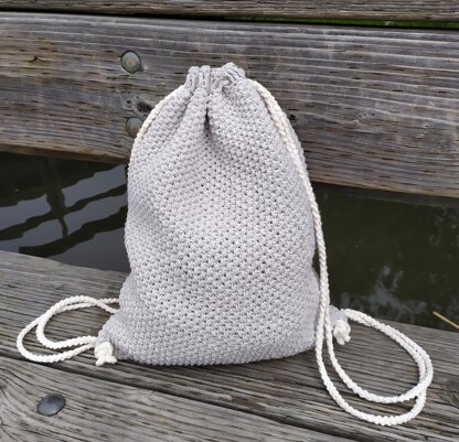 Crochet backpack - Lotus Backpack