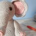 Eva the Elephant - UK Terminology - Amigurumi