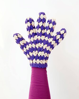 5 Fingers Oversized Work Gloves