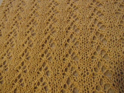 Terra Cotta Garden Shawl