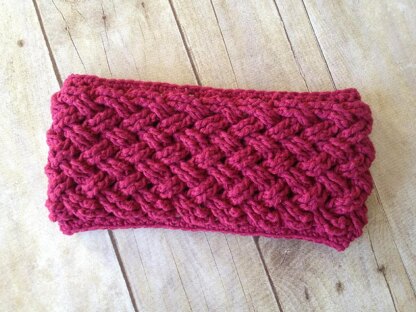 Diagonal Weave Headband