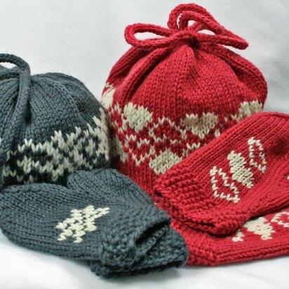 Hearts & Snowflakes - knitting pattern