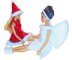 Santa and Fairy outfits for Barbie doll