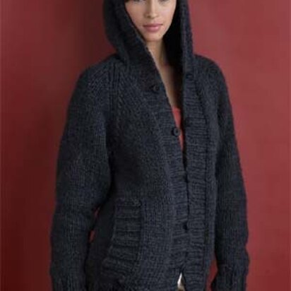 Everyone's Favorite Cardigan in Lion Brand Wool-Ease Chunky - 60302AD