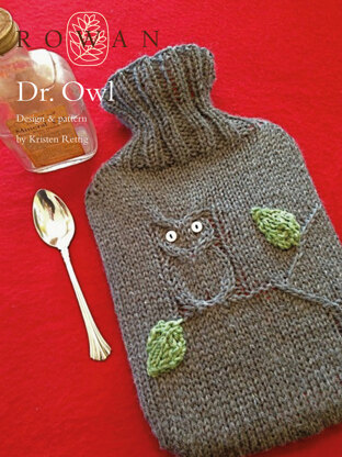 CROCHET A HOT WATER BOTTLE COVER, and a joke at the end, video