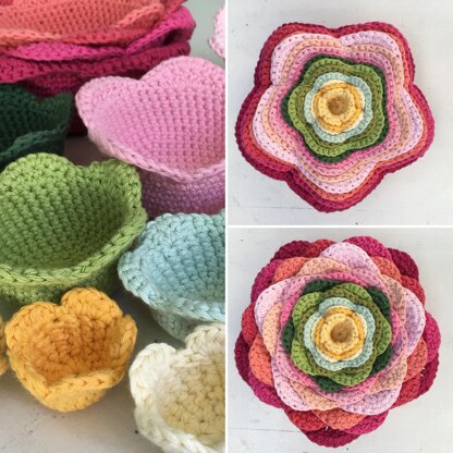 Flower Nesting Bowls