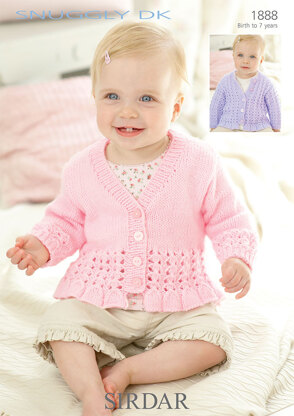 Cardigans in Sirdar Snuggly DK - 1888 - Downloadable PDF