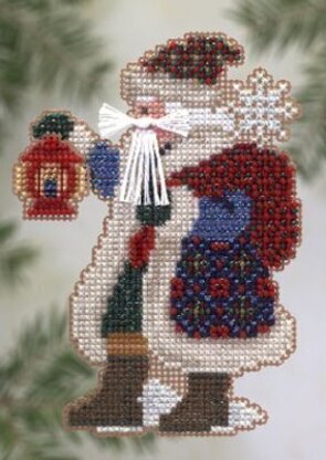 Mill Hill Ice Cap Santa Beaded Cross Stitch Kit