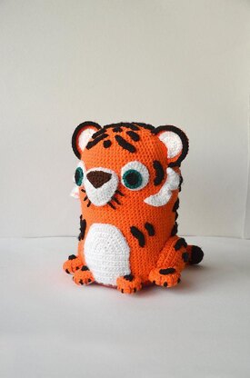Tiger Crochet Pattern, Tiger Amigurumi