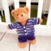 Teddy in Purple
