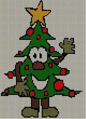Cute Christmas Tree Jumper