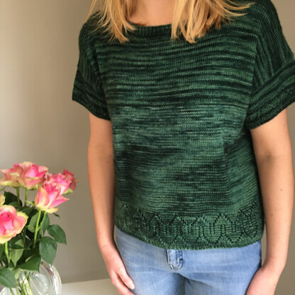 Charleston Sweater by Stella Ackroyd - Sweater Knitting Pattern in The Yarn Collective - Downloadable PDF