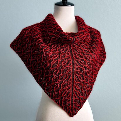 Entwined Queen's Shawl