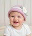 Easy Baby Girl Flower Beanie