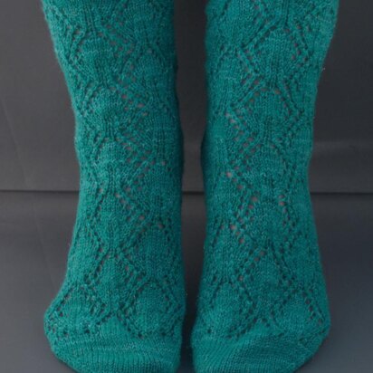 Gothic Architecture Socks - knitting pattern