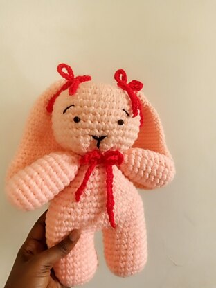 BON-BON the Bunny, Crochet Bunny/Rabbit Amigurumi Pattern, Easter Bunny Amigurumi crochet pattern