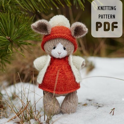 Knitted Bunny Pattern - knitting pattern