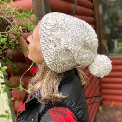 Sweetly Striped Hat - knitting pattern