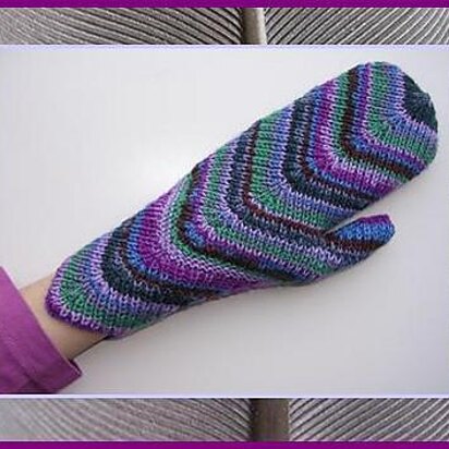 Feather Mittens