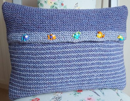 Garter Stitch Cushion