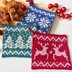 Tunisian Christmas Potholders