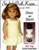Knitting Pattern for Doll Clothes, fits American Girl Doll and 18 in. dolls. 033