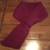 One step keyhole scarf