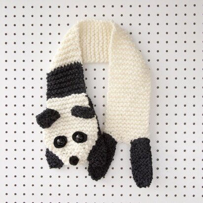 Beginners Panda Scarf