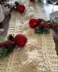 Rustic Cable Stitch Table Runner_