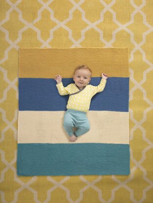 Myringham Baby Afghan  in Lion Brand Vanna's Style - L60095 - Downloadable PDF