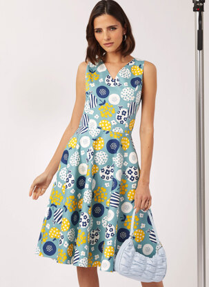 New Look Misses' Dress With Sleeve Variations N6748 - Paper Pattern, A (8-10-12-14-16-18)