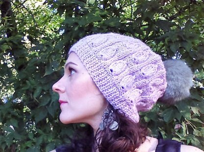 "Blush" slouchy bonnet VF