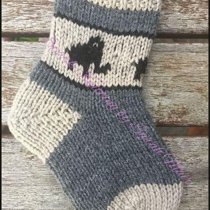 Toddler Elephants Sock