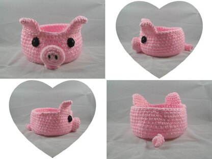 Pig Bowl / Container Pattern