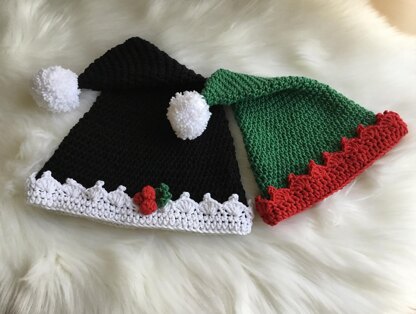 Elf Bootie & Hat Set N 336