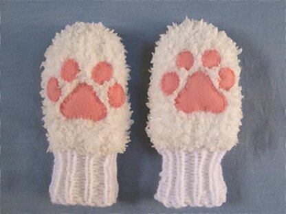 Thumbless Baby Mittens