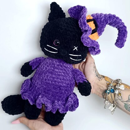 Amigurumi cat halloween