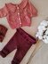 Luna Newborn Set - Cardi and Pants