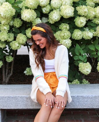 Happy Stripes Cardigan