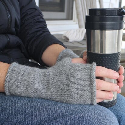 Rolled Mitt Softies - knitting pattern