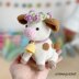 Clover the Cow Amigurumi Crochet Pattern