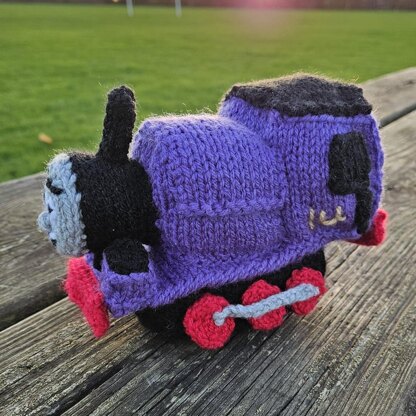 Knitted Steam Train