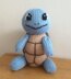 Squirtle pokemon soft toy amigurumi